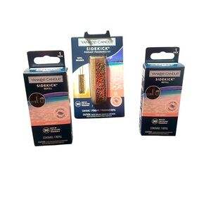 NWT Yankee Candle Sidekick with Refill Set